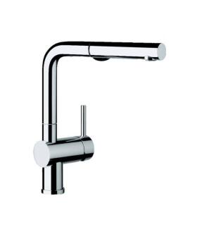 Blanco 441430 Linus 1.8 GPM Single Handle Kitchen Faucet with Pullout Dual Spray in Chrome