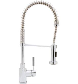 Blanco 441408 Meridian Semi Professional 1.8 GPM Single Handle Kitchen Faucet with Pulldown Spray in Chrome