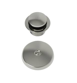Brasstech 273/15 Solid Brass Toe Activated Drain Kit in Polished Nickel