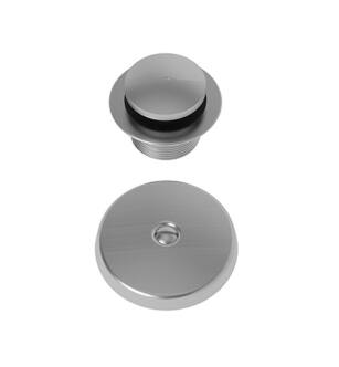 Brasstech 273/20 Solid Brass Toe Activated Drain Kit in Stainless Steel (PVD)