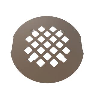 Brasstech 236/07 Casper 4-1/4" Grid Shower Drain in English Bronze