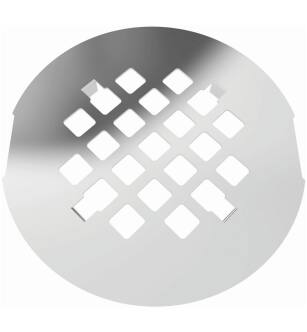 Brasstech 236/26 Casper 4-1/4" Grid Shower Drain in Polished Chrome