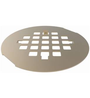 Brasstech 236/10 Casper 4-1/4" Grid Shower Drain in Satin Bronze (PVD)