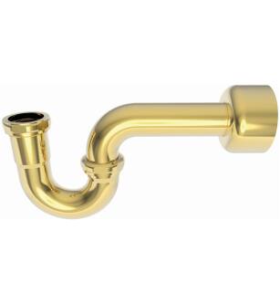 Brasstech 3013/01 P-Trap Kit With High Box Flange in Forever Brass (PVD)