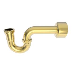 Brasstech 3013/03 P-Trap Kit With High Box Flange in Polished Brass (Coated)