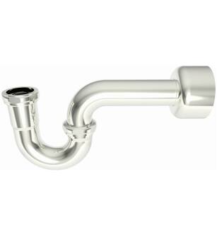 Brasstech 3013/15 P-Trap Kit With High Box Flange in Polished Nickel