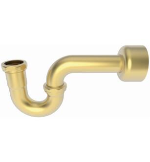 Brasstech 3013/04 P-Trap Kit With High Box Flange in Satin Brass (PVD)