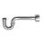 Brasstech 3014/034 P-Trap Tailpiece Accessory in Aged Brass