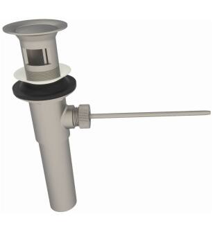 Brasstech 325/15A Pop-Up Drain Assembly in Antique Nickel (Pewter)