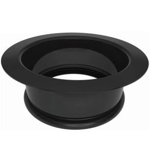 Brasstech 112/54 Garbage Disposer Flange in Gloss Black