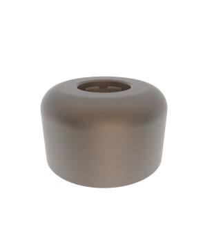 Brasstech 314/07 Solid Brass High Box Flange For 1-1/4" O.d. in English Bronze