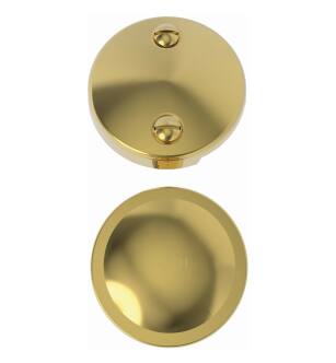 Brasstech 274/01 Toe Activated Drain Kit in Forever Brass (PVD)