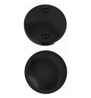 Brasstech 274/54 Toe Activated Drain Kit in Gloss Black