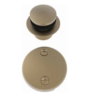 Brasstech 274/10 Toe Activated Drain Kit in Satin Bronze (PVD)