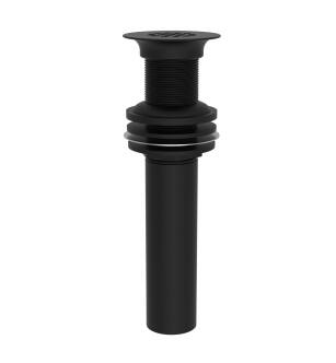 Brasstech 3213/56 Strainer Plate Drain Assembly in Flat Black