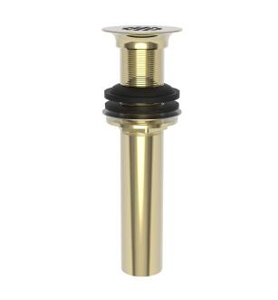 Brasstech 3213/24A Strainer Plate Drain Assembly in French Gold (PVD)