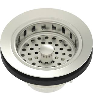 Brasstech 121/15S Basket Strainer in Satin Nickel