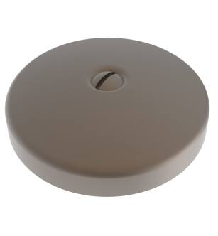 Brasstech 265/07 3" Solid Brass Single Hole Faceplate For Waste And Overflow in English Bronze