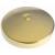 Brasstech 265/01 3" Solid Brass Single Hole Faceplate For Waste And Overflow in Forever Brass (PVD)