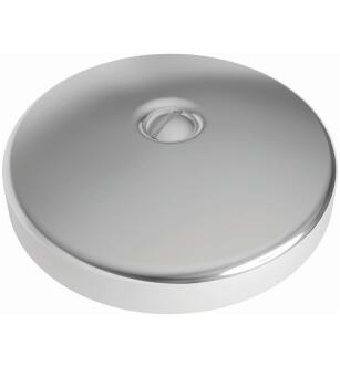 Brasstech 265/26 3" Solid Brass Single Hole Faceplate For Waste And Overflow in Polished Chrome