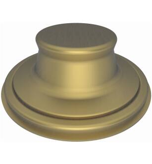 Brasstech 113/06 Garbage Disposal Stopper in Antique Brass