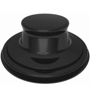 Brasstech 113/54 Garbage Disposal Stopper in Gloss Black