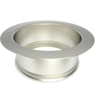 Brasstech 112A/15S Solid Brass Deep Garbage Disposal Flange in Satin Nickel