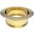 Brasstech 112A/03N Solid Brass Deep Garbage Disposal Flange in Uncoated Polished Brass (Living)