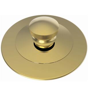 Brasstech 270/01 1-1/2" Ips Brass Lift And Turn Drain in Forever Brass (PVD)