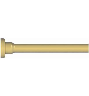 Brasstech 436/06 3/8 Inch Outer Diameter X 20 Inch Length Flat Head Rigid Supply Tube in Antique Brass