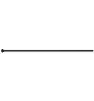 Brasstech 436/56 3/8 Inch Outer Diameter X 20 Inch Length Flat Head Rigid Supply Tube in Flat Black