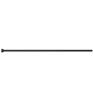 Brasstech 436/54 3/8 Inch Outer Diameter X 20 Inch Length Flat Head Rigid Supply Tube in Gloss Black