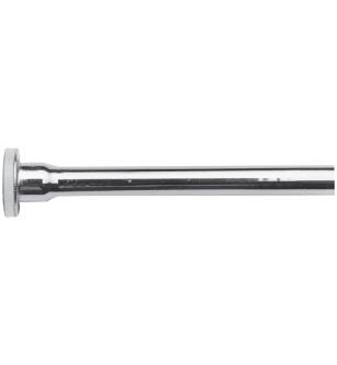 Brasstech 436/26 3/8 Inch Outer Diameter X 20 Inch Length Flat Head Rigid Supply Tube in Polished Chrome