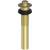 Brasstech 320/06 Lift And Turn Drain Assembly For Lavatory Sink - With Overflow in Antique Brass
