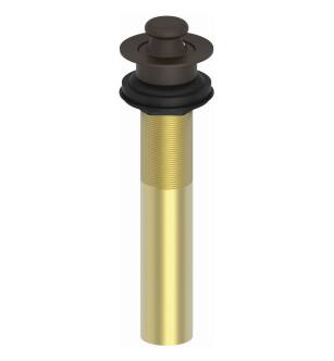 Brasstech 320/10B Lift And Turn Drain Assembly For Lavatory Sink - With Overflow in Oil Rubbed Bronze