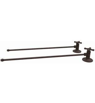 Brasstech 493X/VB Lavatory Supply Kit With Cross Handles in Venetian Bronze