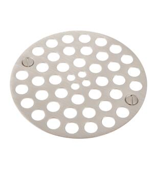 Brasstech 238/15S Solid Brass Strainer For Plastic Oddities, Prier Brass, Richmond Foundry, Cp Industries And Rapidfit Shower Drains in Satin Nickel