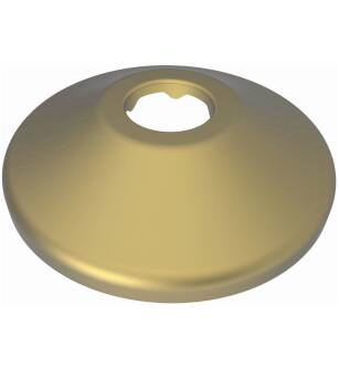 Brasstech 441/06 Sure Grip Solid Brass Flange For 5/8" Od in Antique Brass
