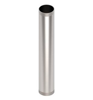 Brasstech 327/20 1-1/4" X 8" Tail Piece For Lavatory Drain in Stainless Steel (PVD)