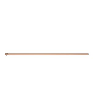 Brasstech 432/08A 3/8" O.d. X 20" Bullnose Rigid Supply Tube in Antique Copper