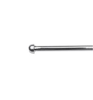 Brasstech 432/26 3/8" O.d. X 20" Bullnose Rigid Supply Tube in Polished Chrome