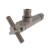 Brasstech 403X-1/07 1/4 Turn Contemporary Ceramic Disc Angle Valve With Cross Handle in English Bronze