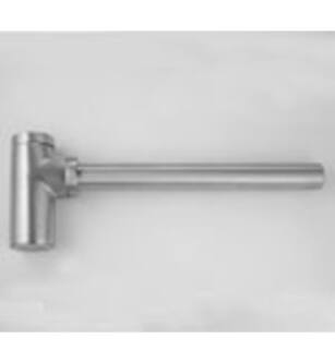 Brasstech 301-2/15 1-1/4" X 1-1/4" Contemporary P-Trap With Bushing Adapter in Polished Nickel