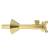Brasstech 416X/01 Angle Valve With Traditional Cross Handle in Forever Brass (PVD)