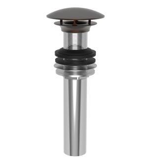 Brasstech 499-1/07 Solid Brass Dome Cap Drain Without Overflow in English Bronze