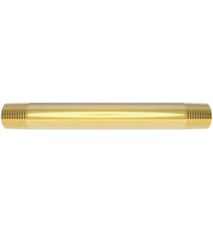 Brasstech 448/01 Replacement Brass Nipple in Forever Brass (PVD)