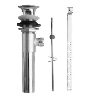 Brasstech 326/26 Pop-Up Drain Assembly With Overflow in Polished Chrome