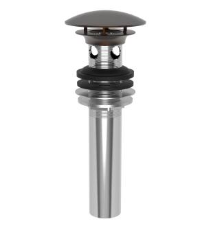 Brasstech 499/07 Solid Brass Dome Cap Drain With Overflow in English Bronze