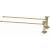 Brasstech 491X/06 1/2" Ips Inlet Traditional Cross Handle Lavatory Supply Kit With 20" Bullnose Rigid Supply Tube in Antique Brass