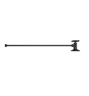 Brasstech 482X/54 Accessory Angle Supply in Gloss Black